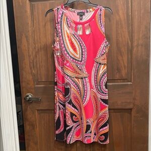 Alyx Pink and Orange Patterned Top